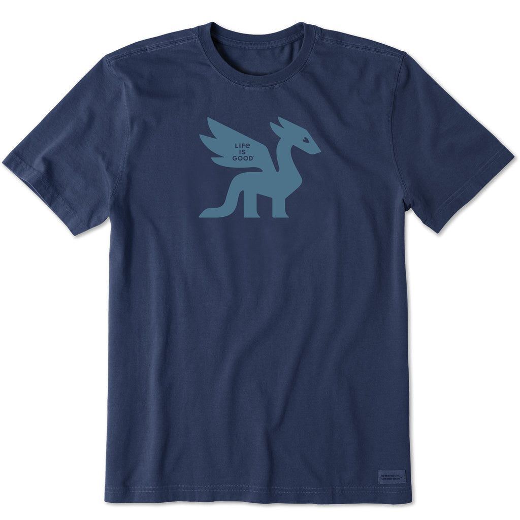 Men's LIG Wordmark Dragon Short Sleeve Crusher Tee product image 5