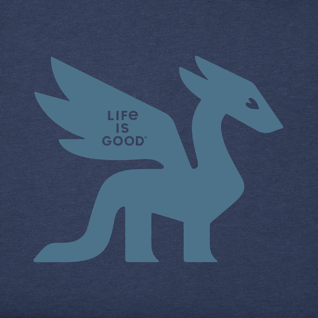Men's LIG Wordmark Dragon Short Sleeve Crusher Tee product image 6