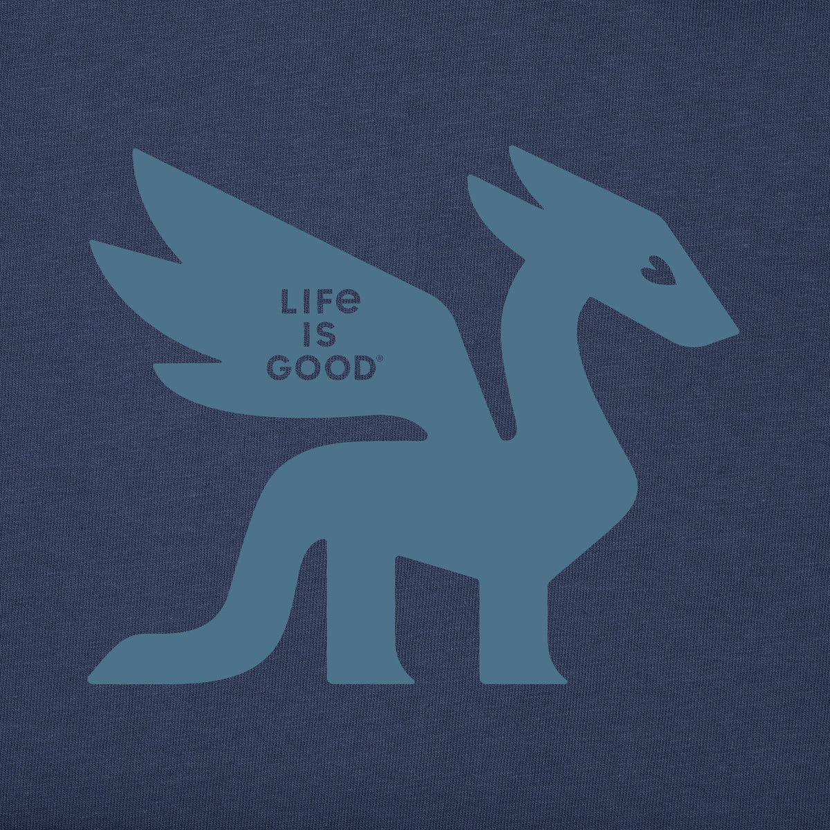 Men's LIG Wordmark Dragon Short Sleeve Crusher Tee product image 6