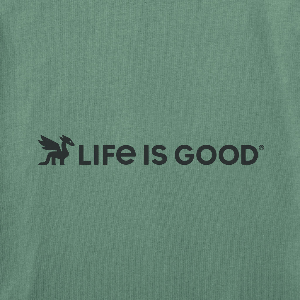 Women's Life is Good Dragon Crusher-LITE Shrunken Tee product image 4