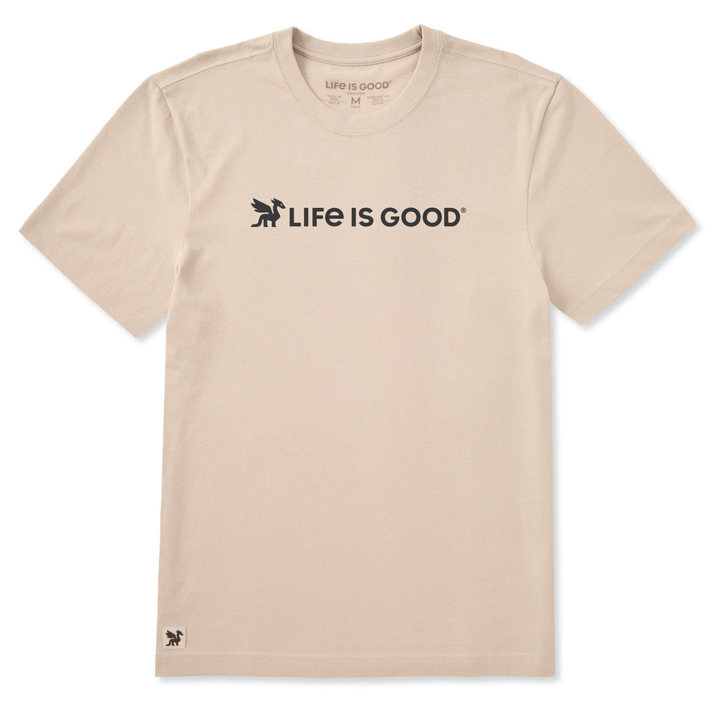 Men's Life is Good Dragon Short Sleeve Crusher Tee product image 5
