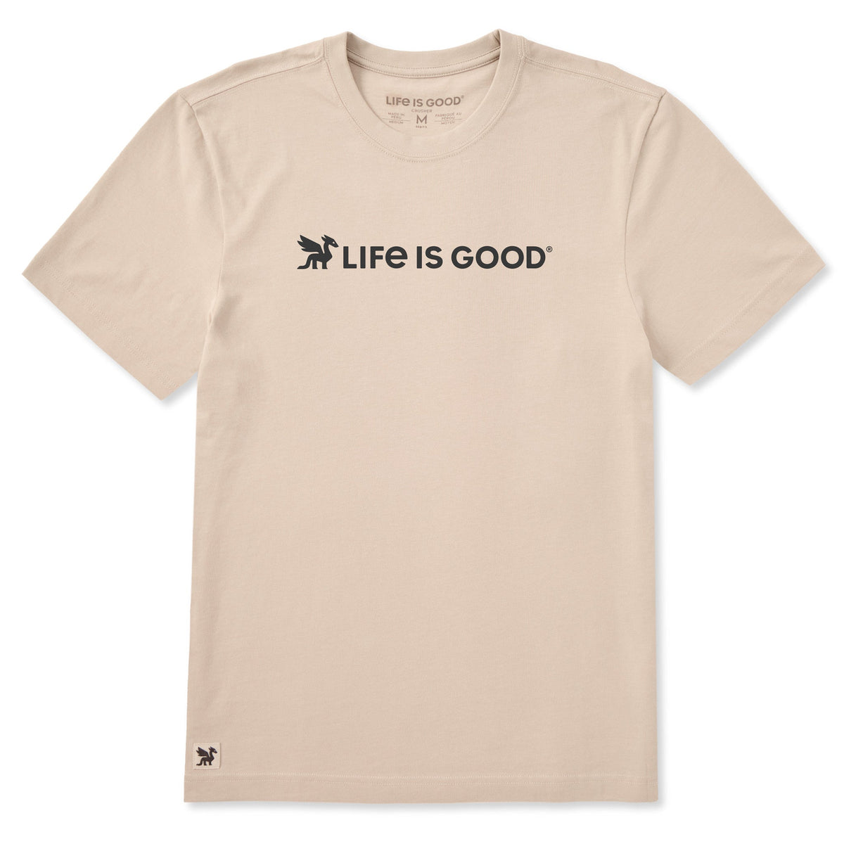 Men's Life is Good Dragon Short Sleeve Crusher Tee product image 5
