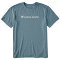 Men's Life is Good Dragon Short Sleeve Crusher Tee product image 1