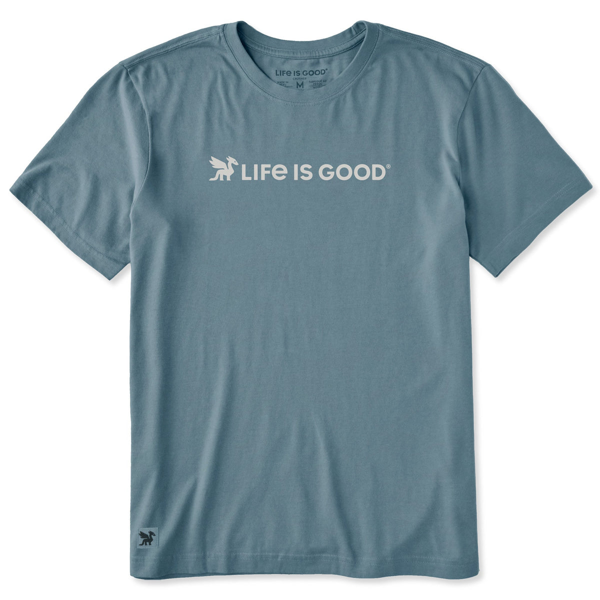 Men's Life is Good Dragon Short Sleeve Crusher Tee product image 1