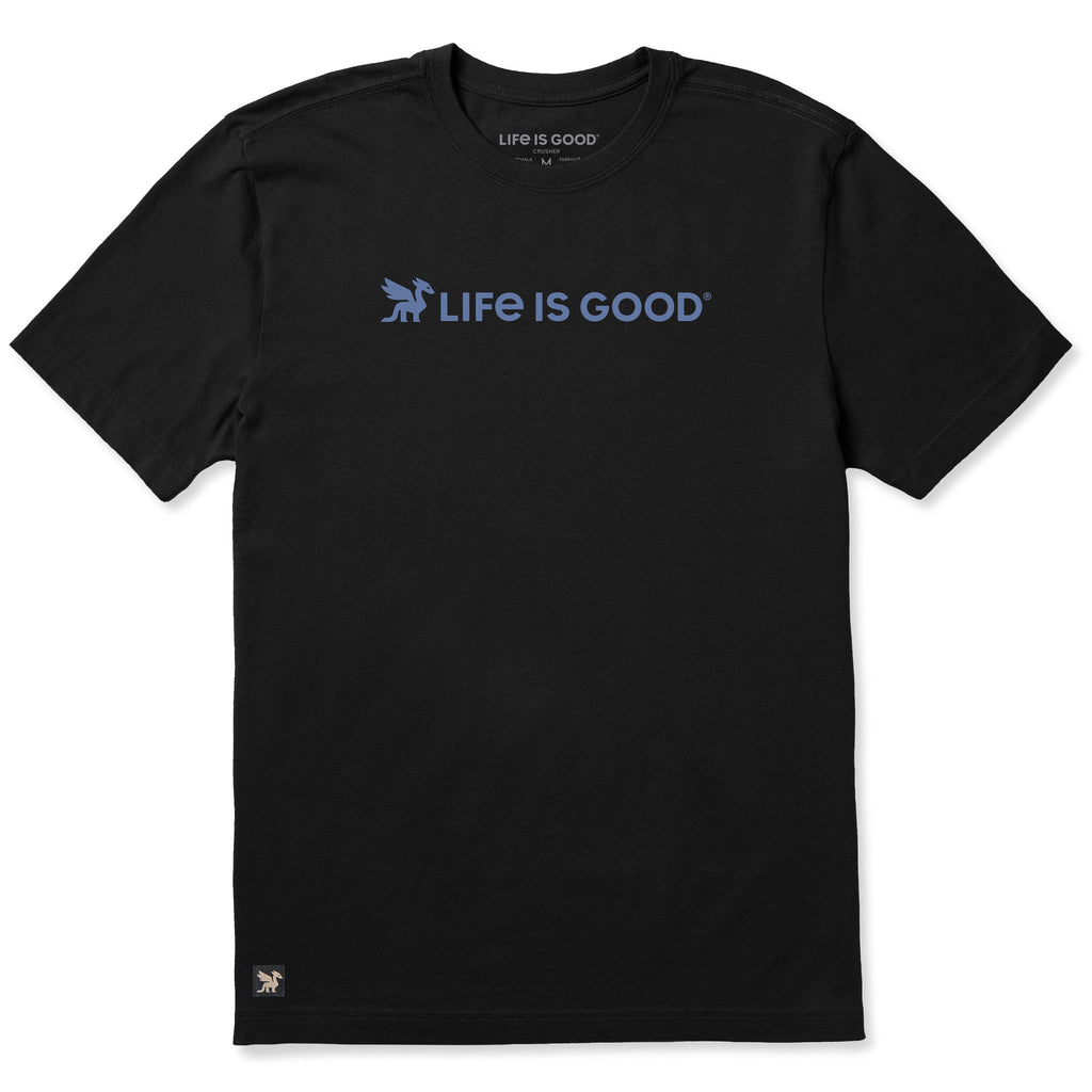 Men's Life is Good Dragon Short Sleeve Crusher Tee product image 3