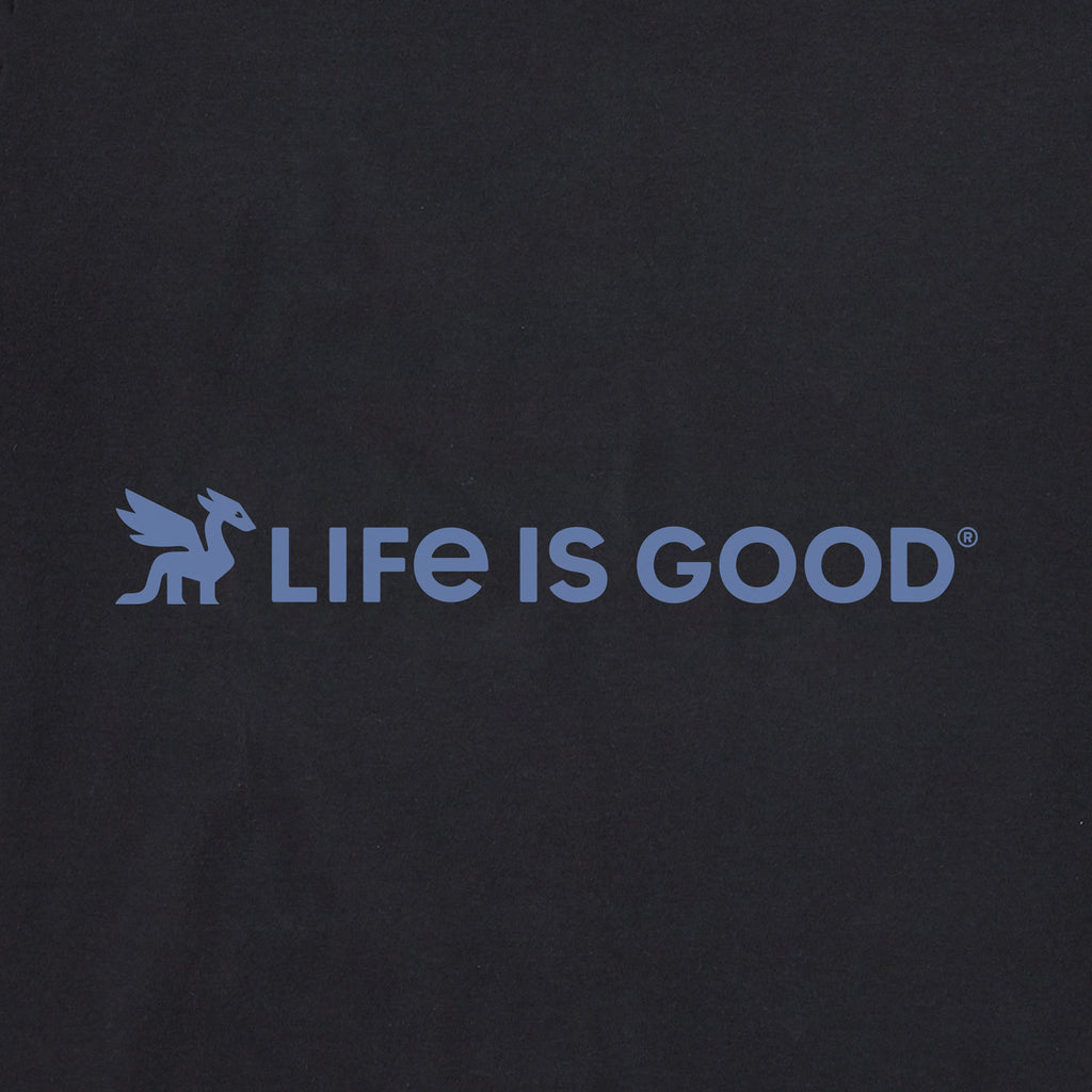Men's Life is Good Dragon Short Sleeve Crusher Tee product image 4