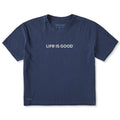 Women's Life is Good Short Sleeve Crusher Boxy Tee product image 1