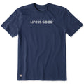 Men's Life is Good Short Sleeve Crusher Tee product image 1