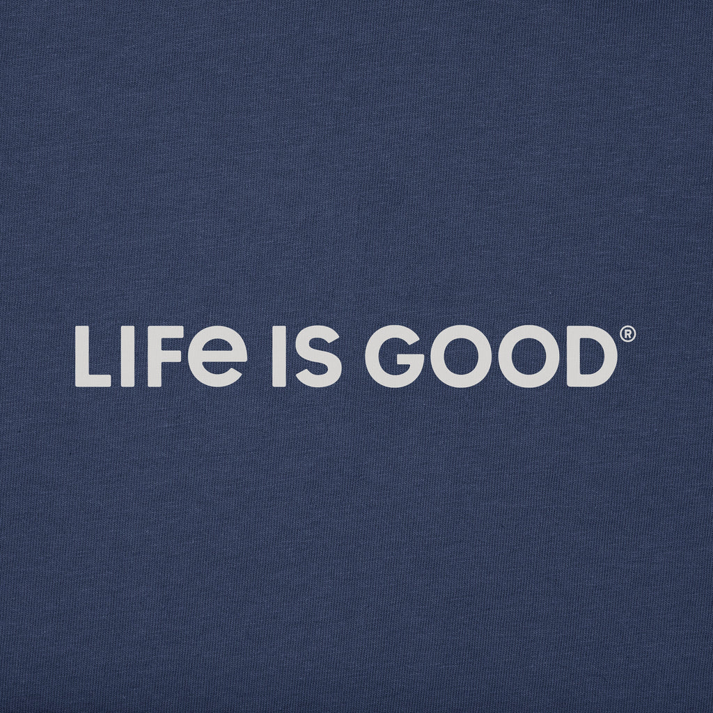 Men's Life is Good Short Sleeve Crusher Tee product image 2