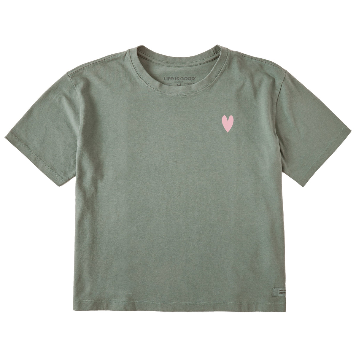 Women's Bert's Dragon Heart Eye Short Sleeve Crusher Boxy product image 3