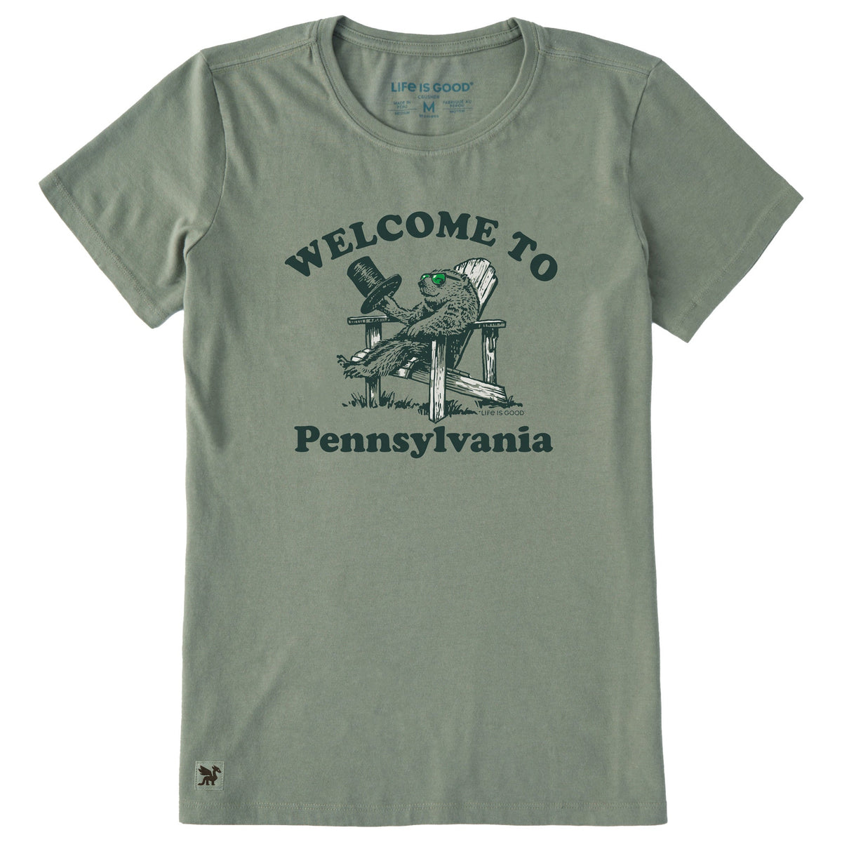 Women's Welcome to Pennsylvania Short Sleeve Crusher Tee