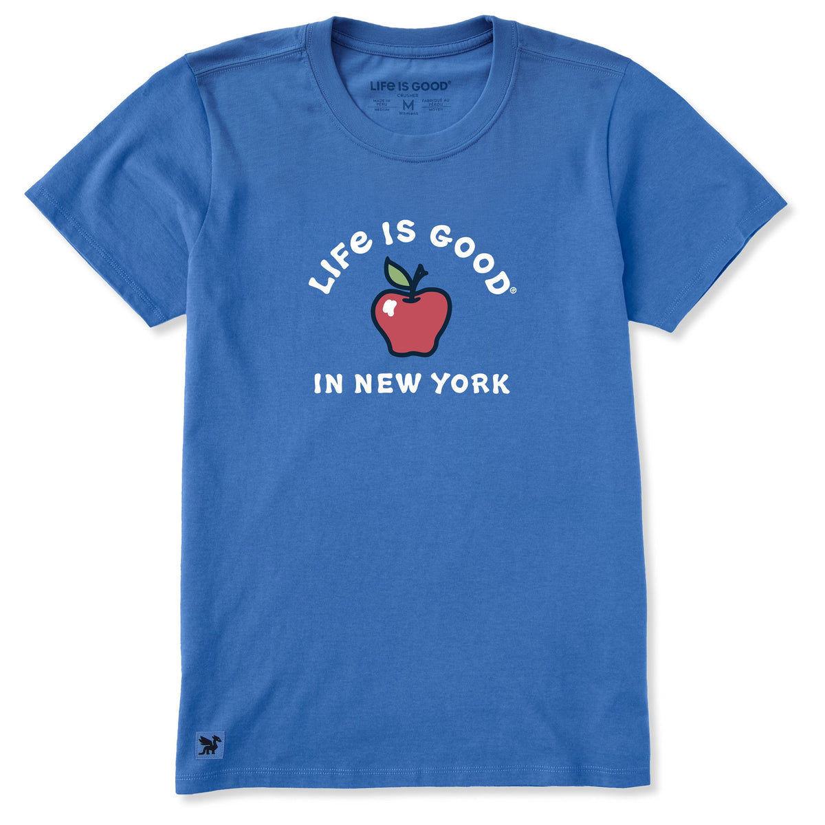Women's Life is Good in New York Short Sleeve Crusher Tee product image 1