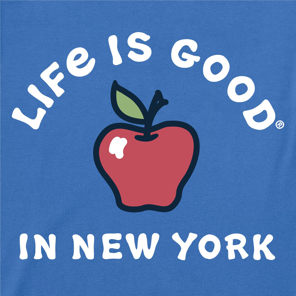 Women's Life is Good in New York Short Sleeve Crusher Tee product image 2