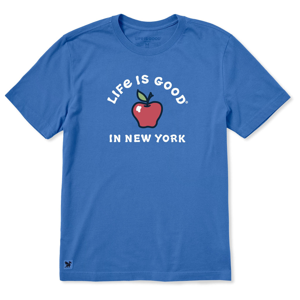 Men's Life is Good in New York Short Sleeve Crusher Tee product image 1