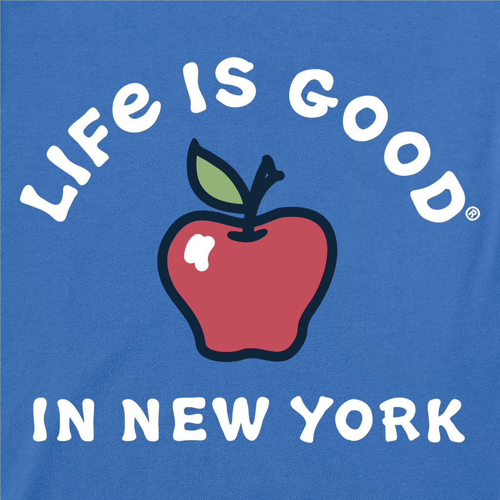 Men's Life is Good in New York Short Sleeve Crusher Tee product image 2