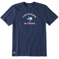 Men's Life is Good in Texas Flag Short Sleeve Tee product image 1