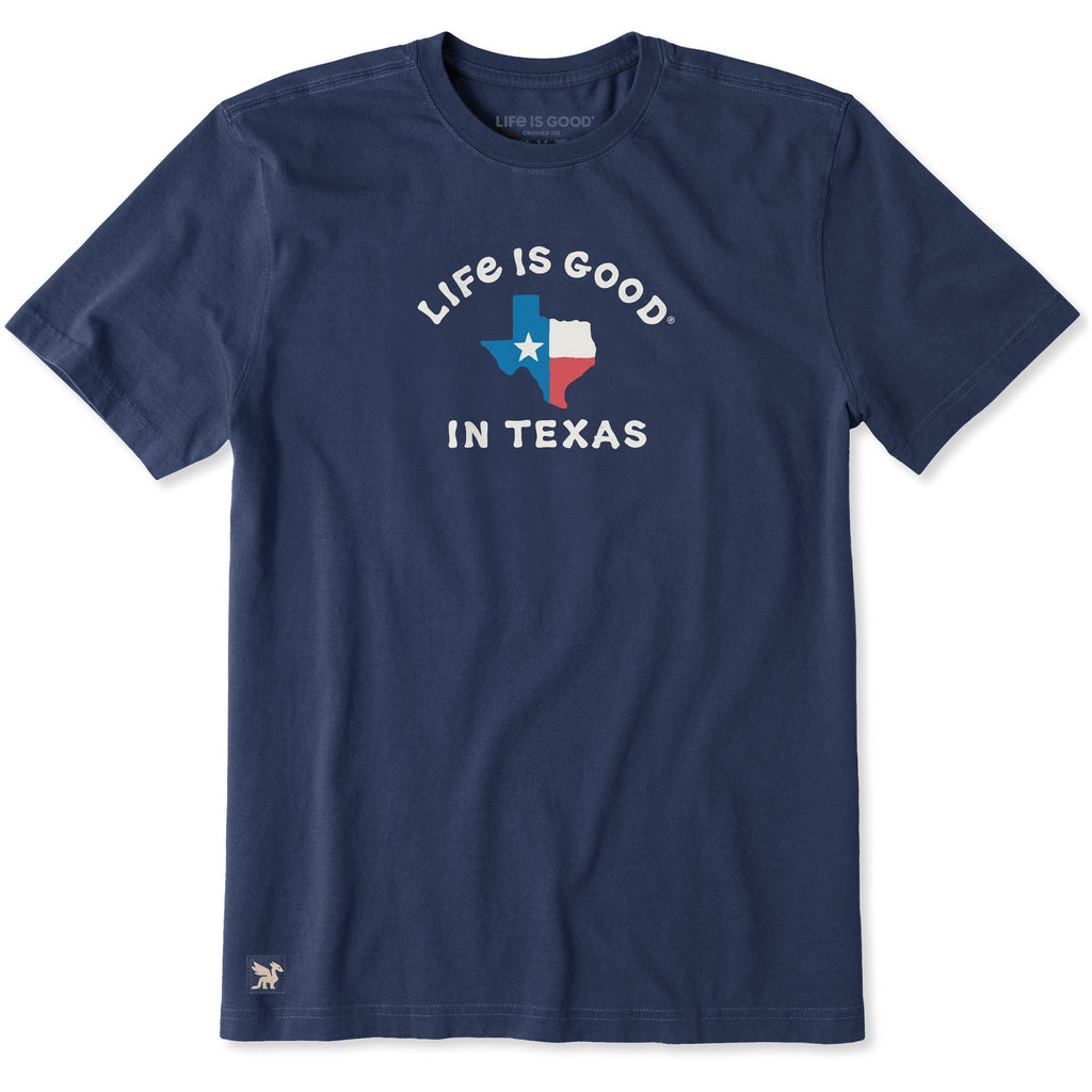 Men's Life is Good in Texas Flag Short Sleeve Tee product image 3