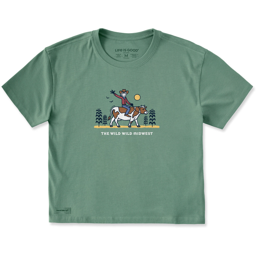 Women's The Wild Midwest Short Sleeve Crusher Boxy Tee product image 1