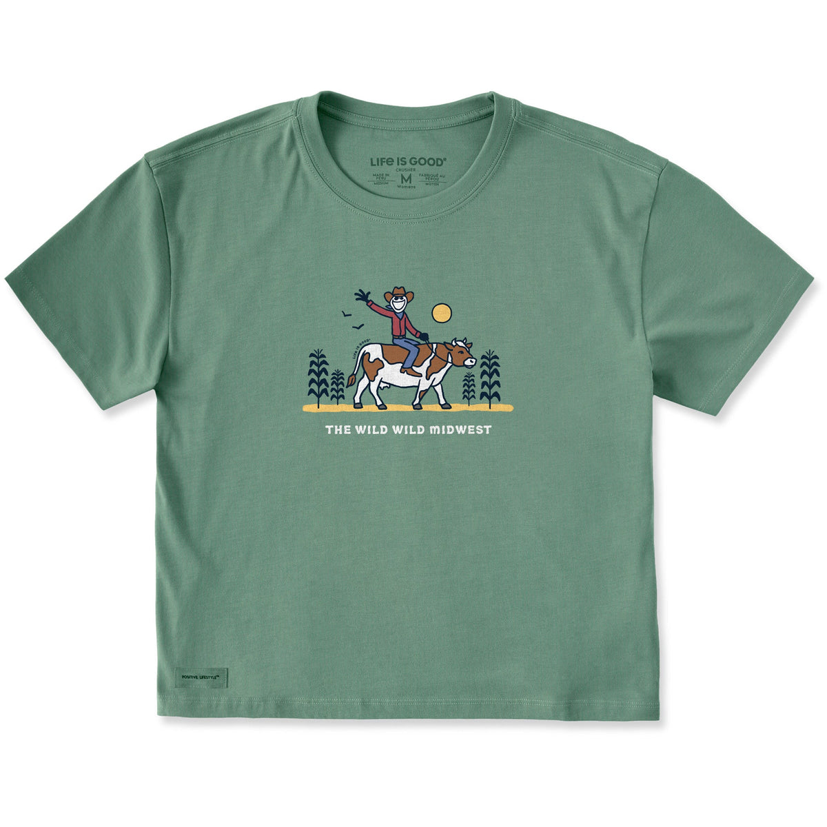 Women's The Wild Midwest Short Sleeve Crusher Boxy Tee product image 1