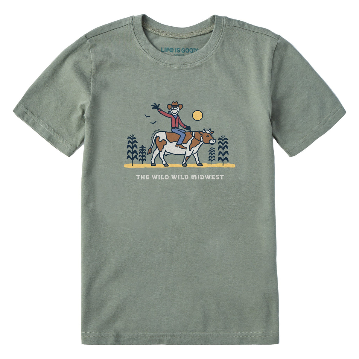 Kids The Wild Midwest Short Sleeve Crusher Tee product image 1