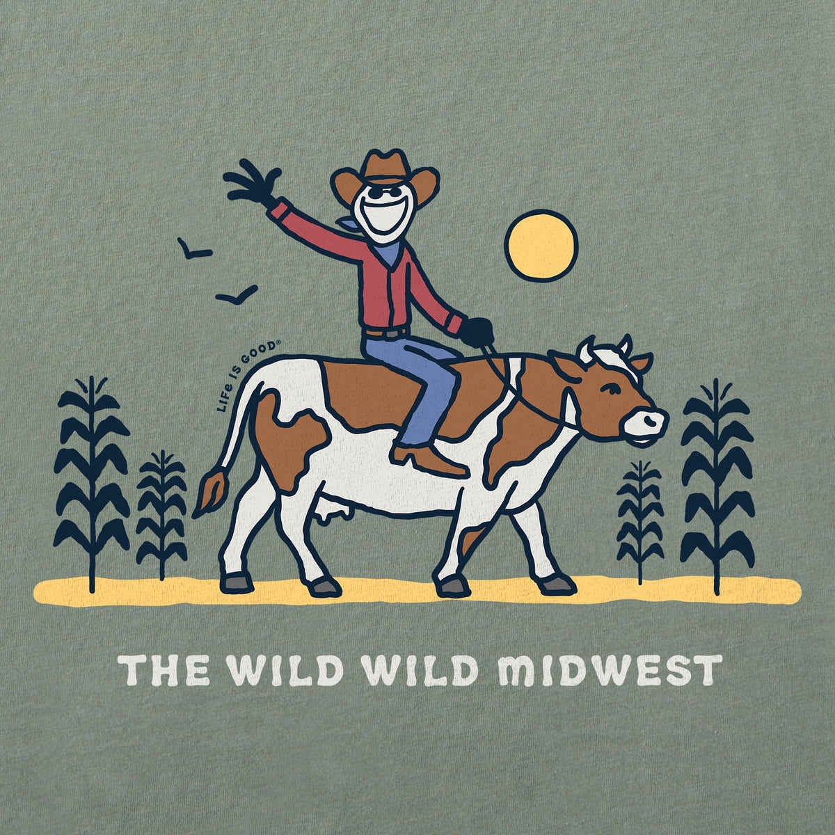Kids The Wild Midwest Short Sleeve Crusher Tee product image 2