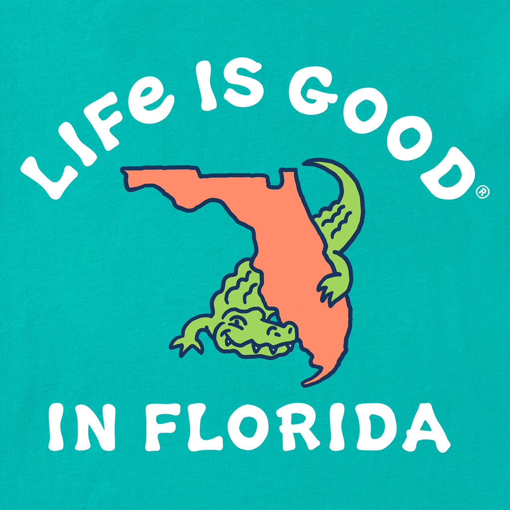 Men's Life is Good in Florida Short Sleeve Crusher Tee product image 2