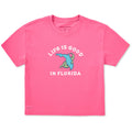 Women's Life is Good in Florida Short Sleeve Crusher Boxy product image 1