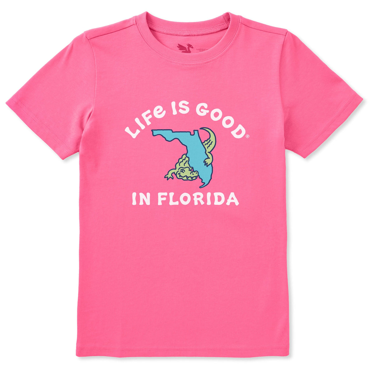 Kids Life is Good in Florida Short Sleeve Crusher Tee product image 1