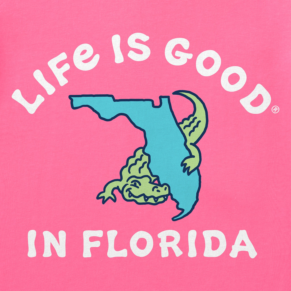 Kids Life is Good in Florida Short Sleeve Crusher Tee product image 2