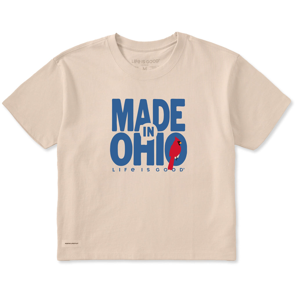 Women's Made in Ohio Short Sleeve Crusher Boxy Tee product image 1