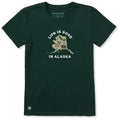 Women's Life is Good in Alaska Short Sleeve Crusher Tee product image 1