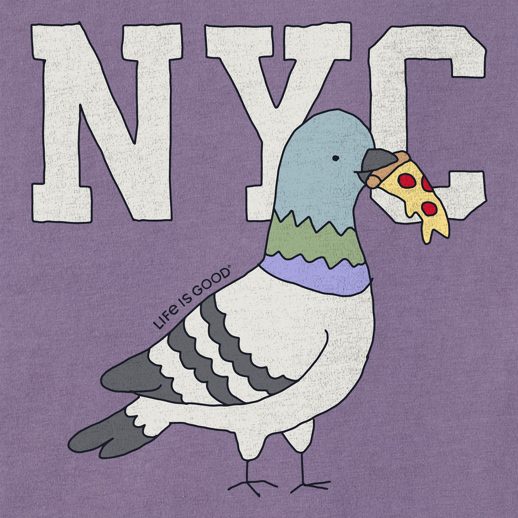 Women's NYC Pigeon Short Sleeve Crusher Tee product image 2
