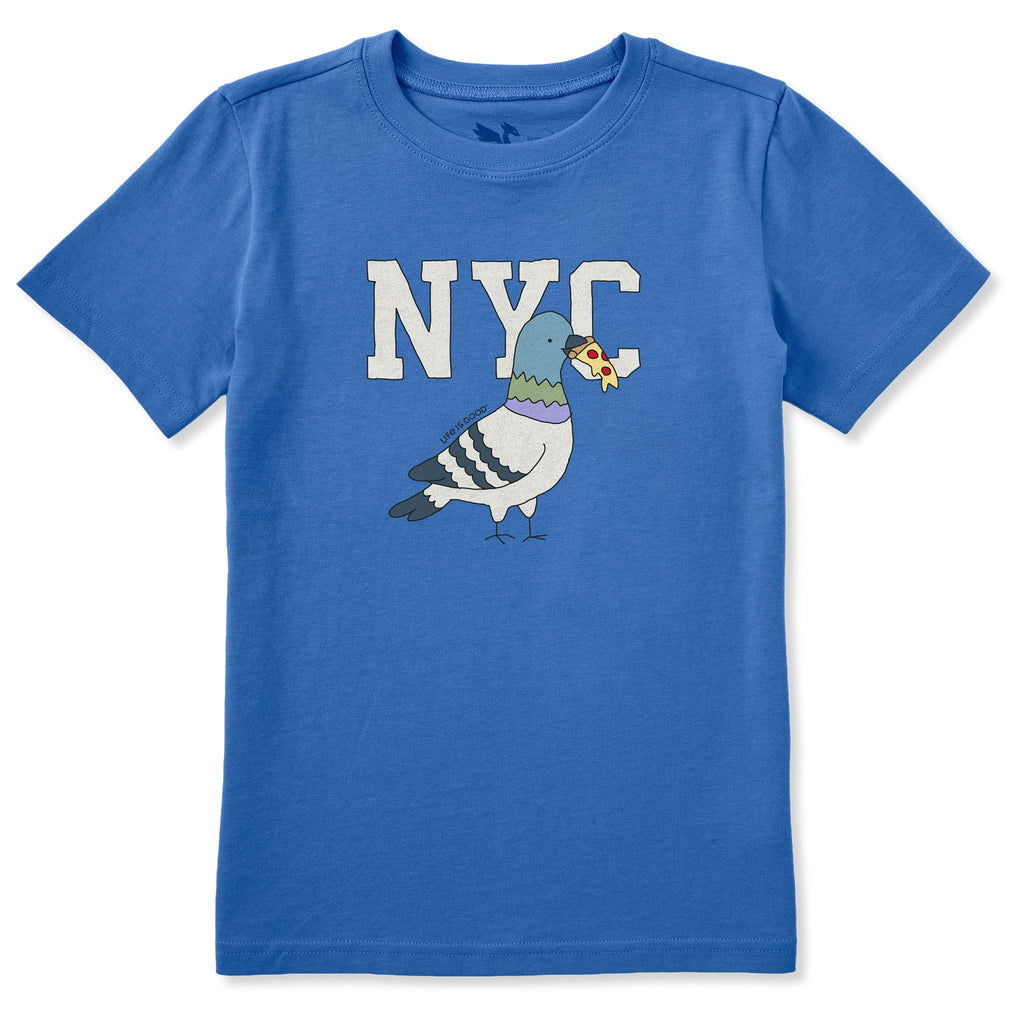 Kids NYC Pigeon Short Sleeve Crusher Tee product image 1