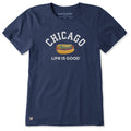 Women's Chicago Life is Good Short Sleeve Tee product image 1