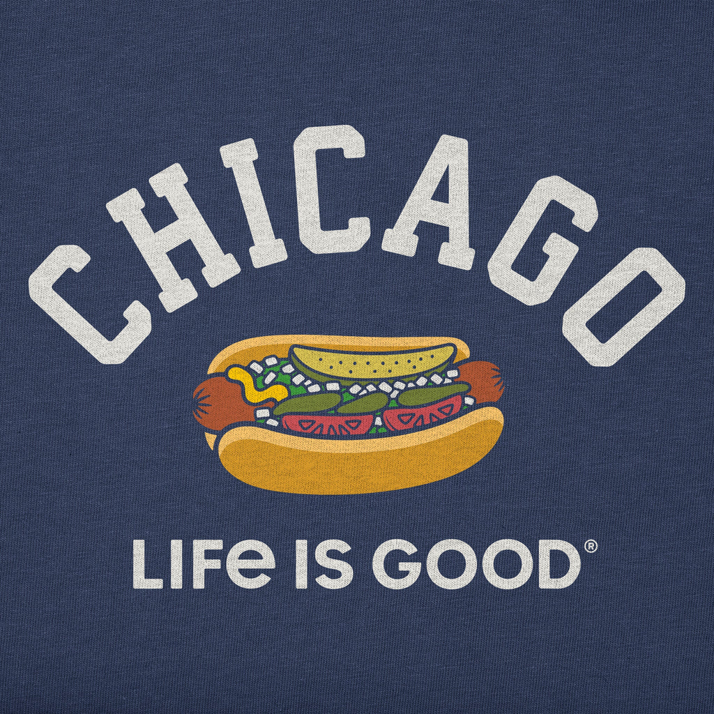 Women's Chicago Life is Good Short Sleeve Crusher Boxy Tee product image 2
