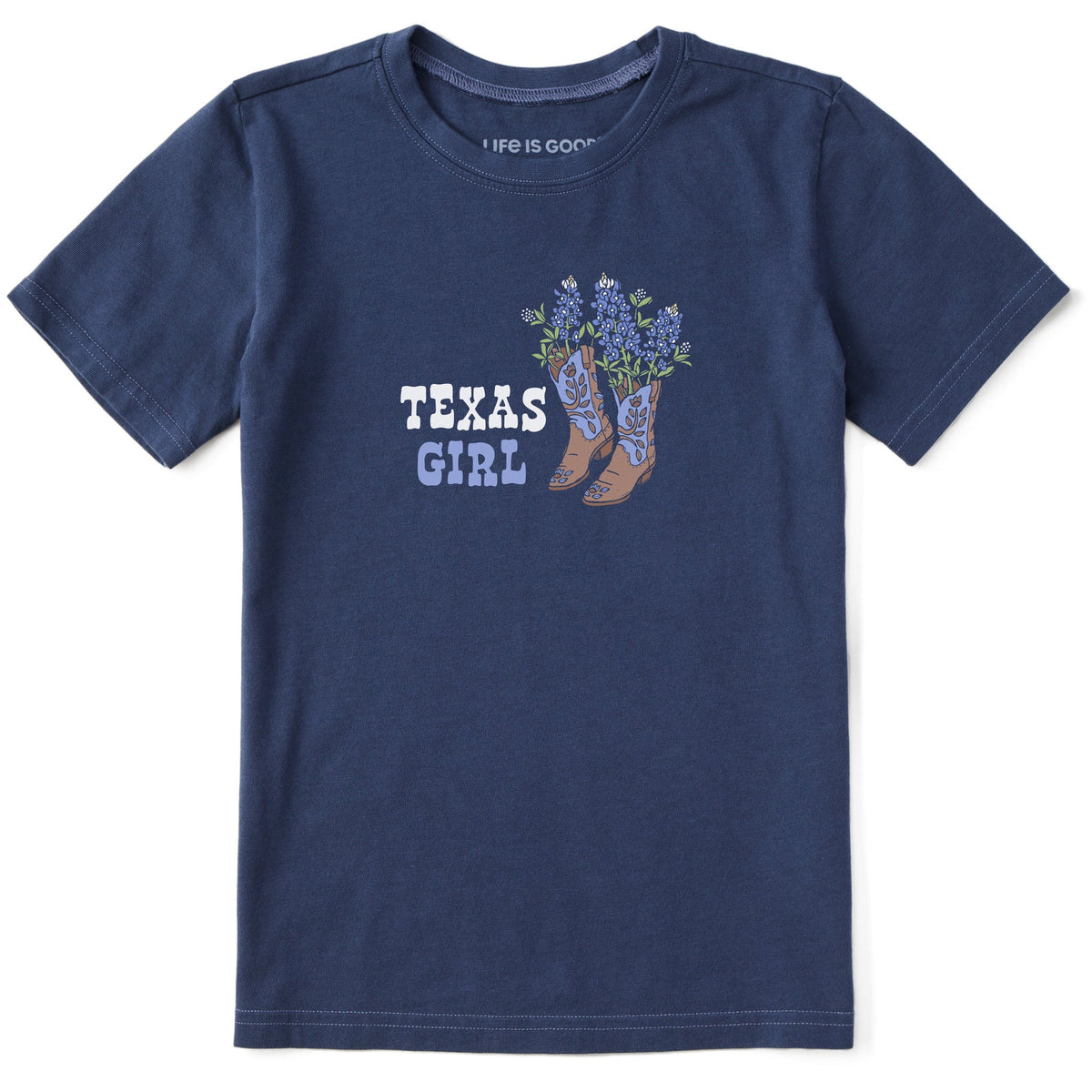 Kids Texas Girl Short Sleeve Crusher Tee product image 1
