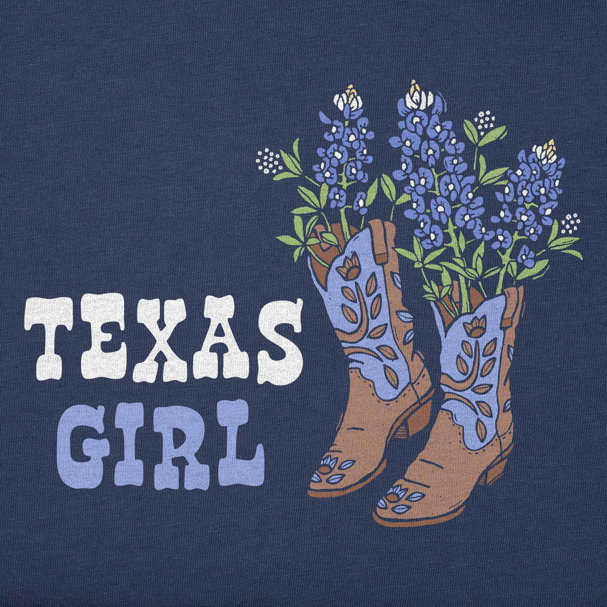 Kids Texas Girl Short Sleeve Crusher Tee product image 2