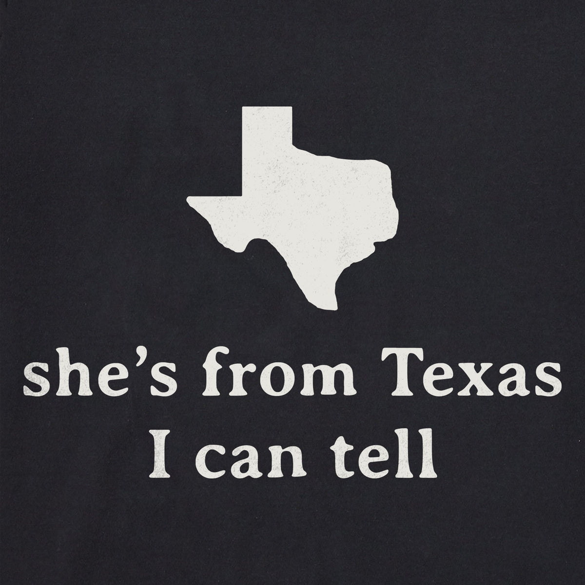 Women's She's from Texas, I Can Tell Short Sleeve Crusher product image 2