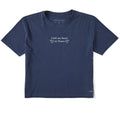 Women's I Left My Heart in Texas Short Sleeve Crusher Boxy product image 1