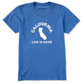 Women's California Life is Good Short Sleeve Crusher Tee product image 1