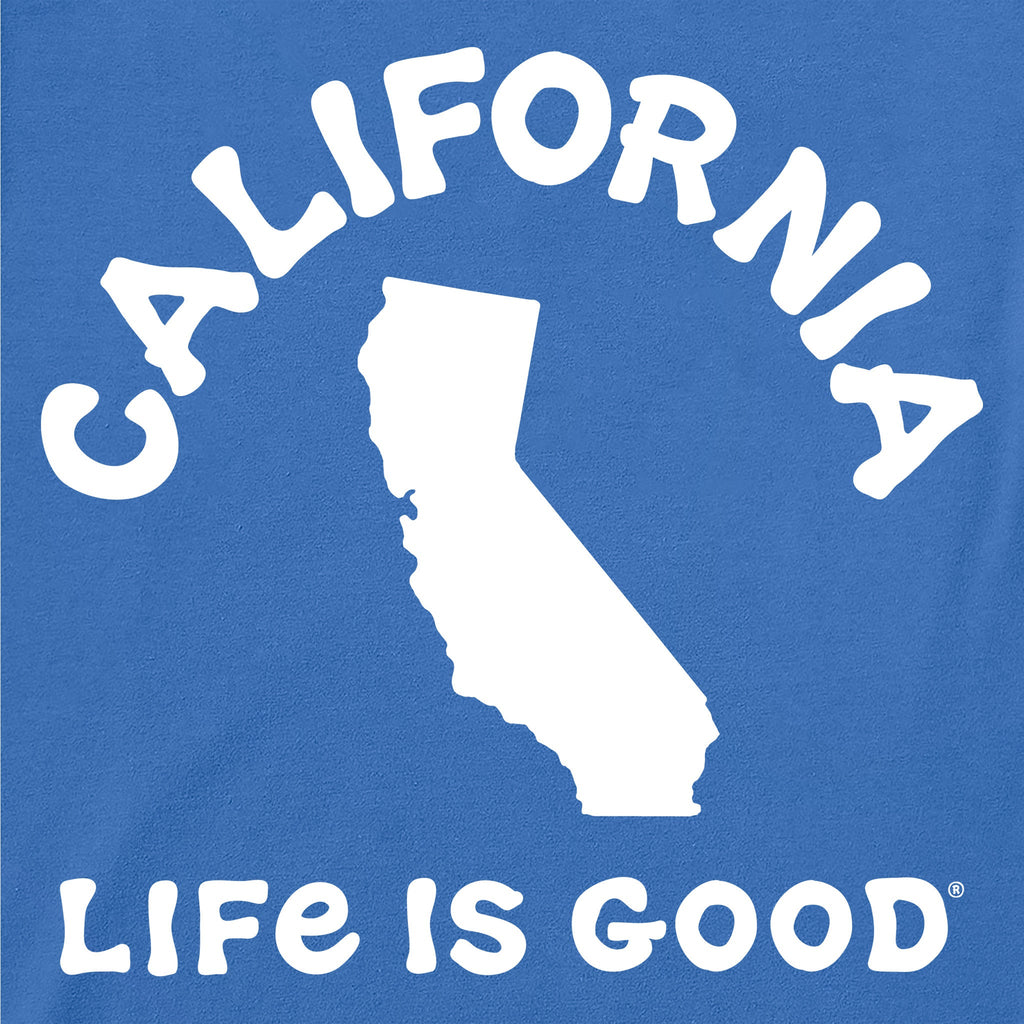 Women's California Life is Good Short Sleeve Crusher Tee product image 2