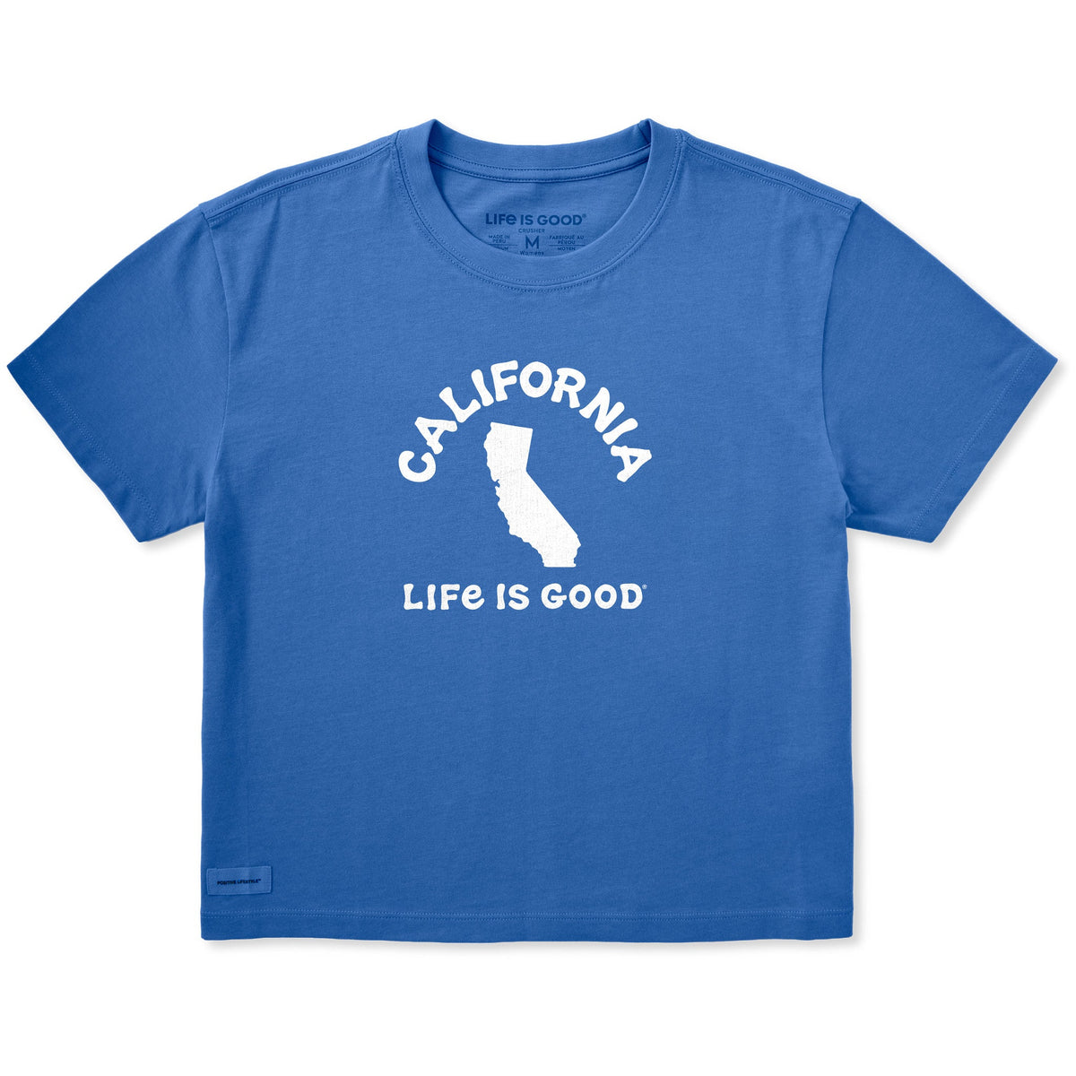 Women's California Life is Good Short Sleeve Crusher Boxy product image 1