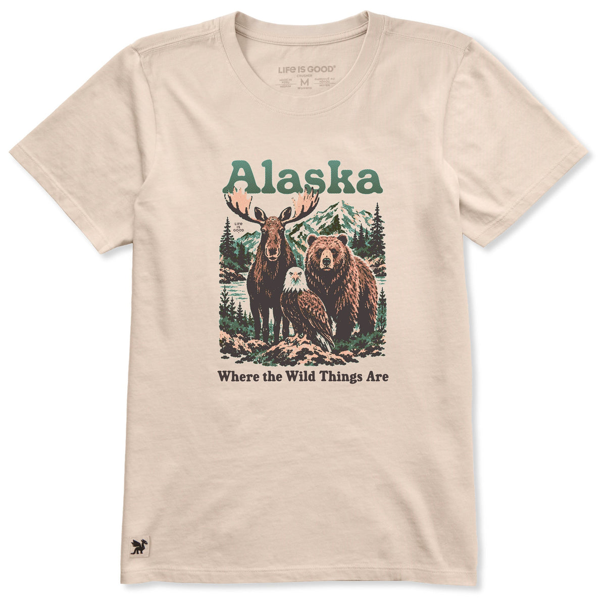 Women's Alaska Wild Things Short Sleeve Crusher Tee product image 1