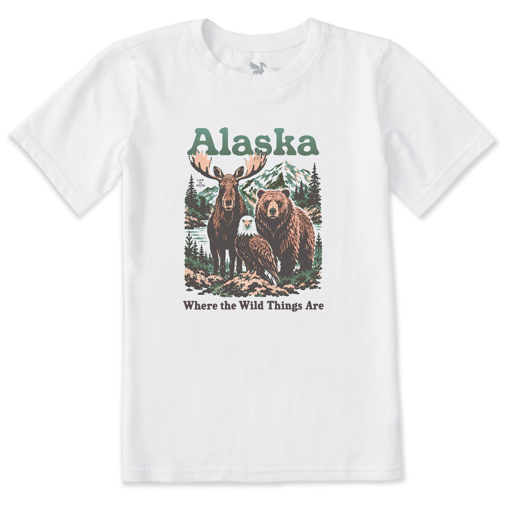 Kids Alaska Wild Things Short Sleeve Crusher Tee product image 1