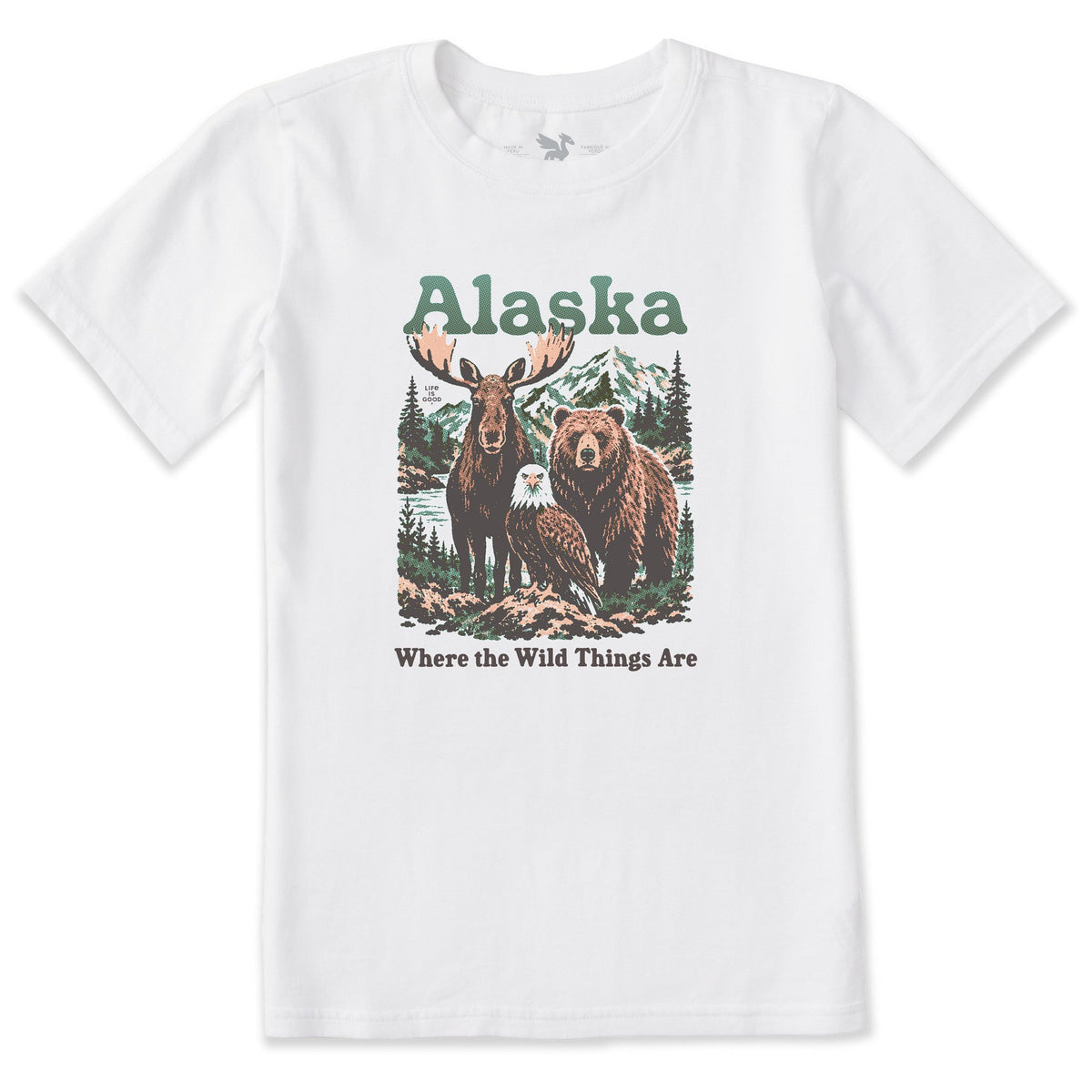 Kids Alaska Wild Things Short Sleeve Crusher Tee product image 1