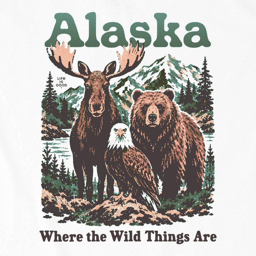 Kids Alaska Wild Things Short Sleeve Crusher Tee product image 2