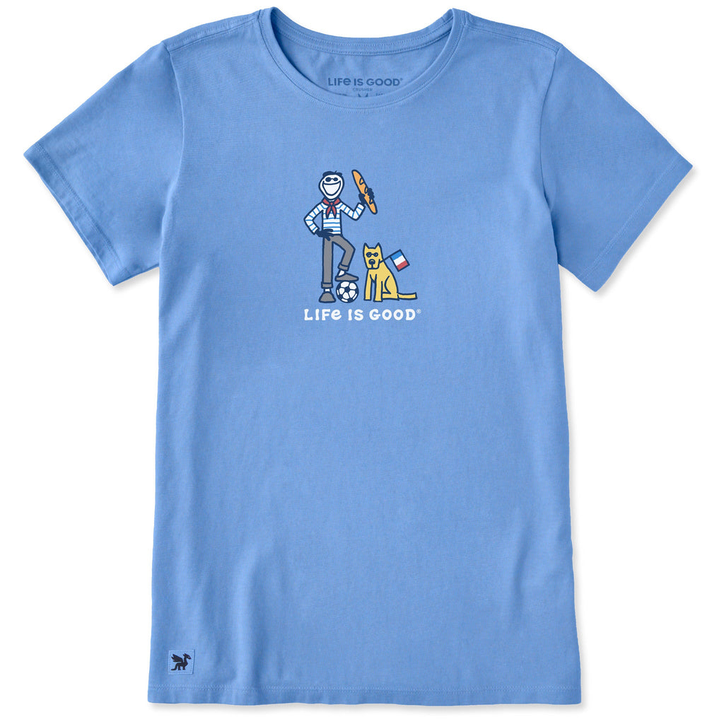 Women's Jake and Rocket France Short Sleeve Tee