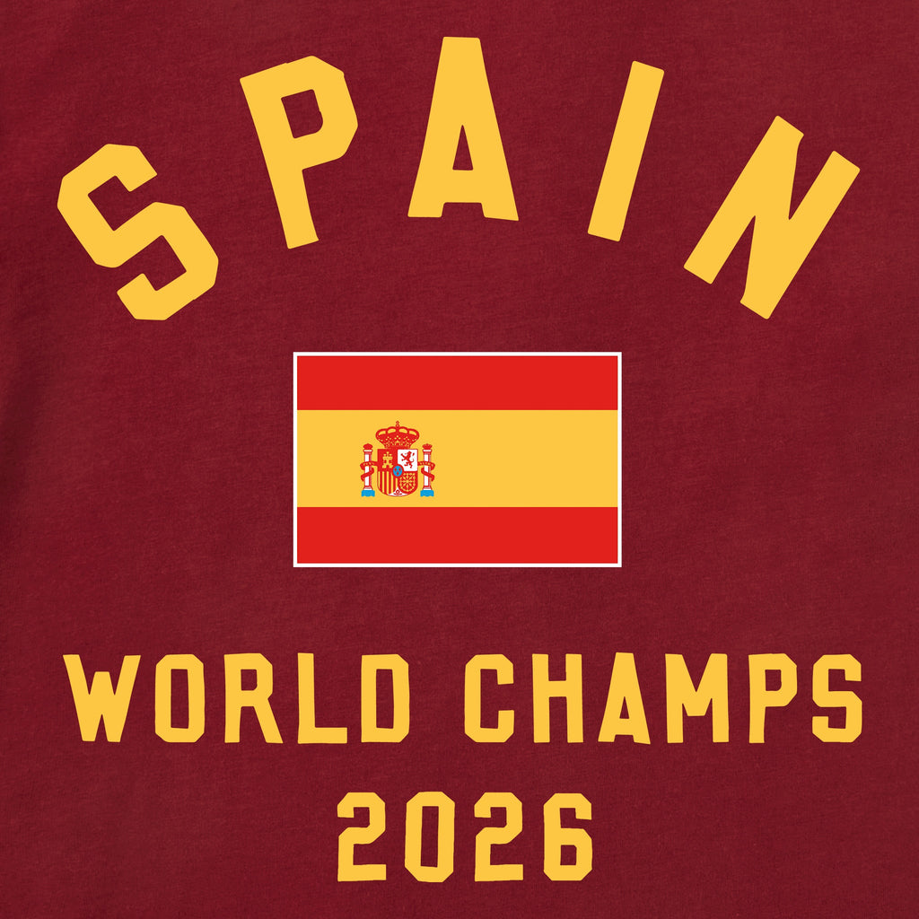 Women's Spain World Champs Short Sleeve Crusher Tee