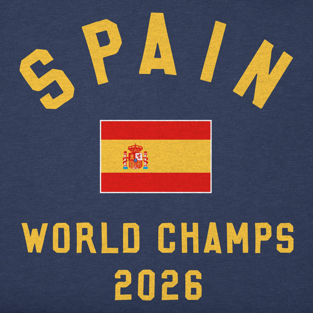 Women's Spain World Champs Short Sleeve Crusher Boxy Tee