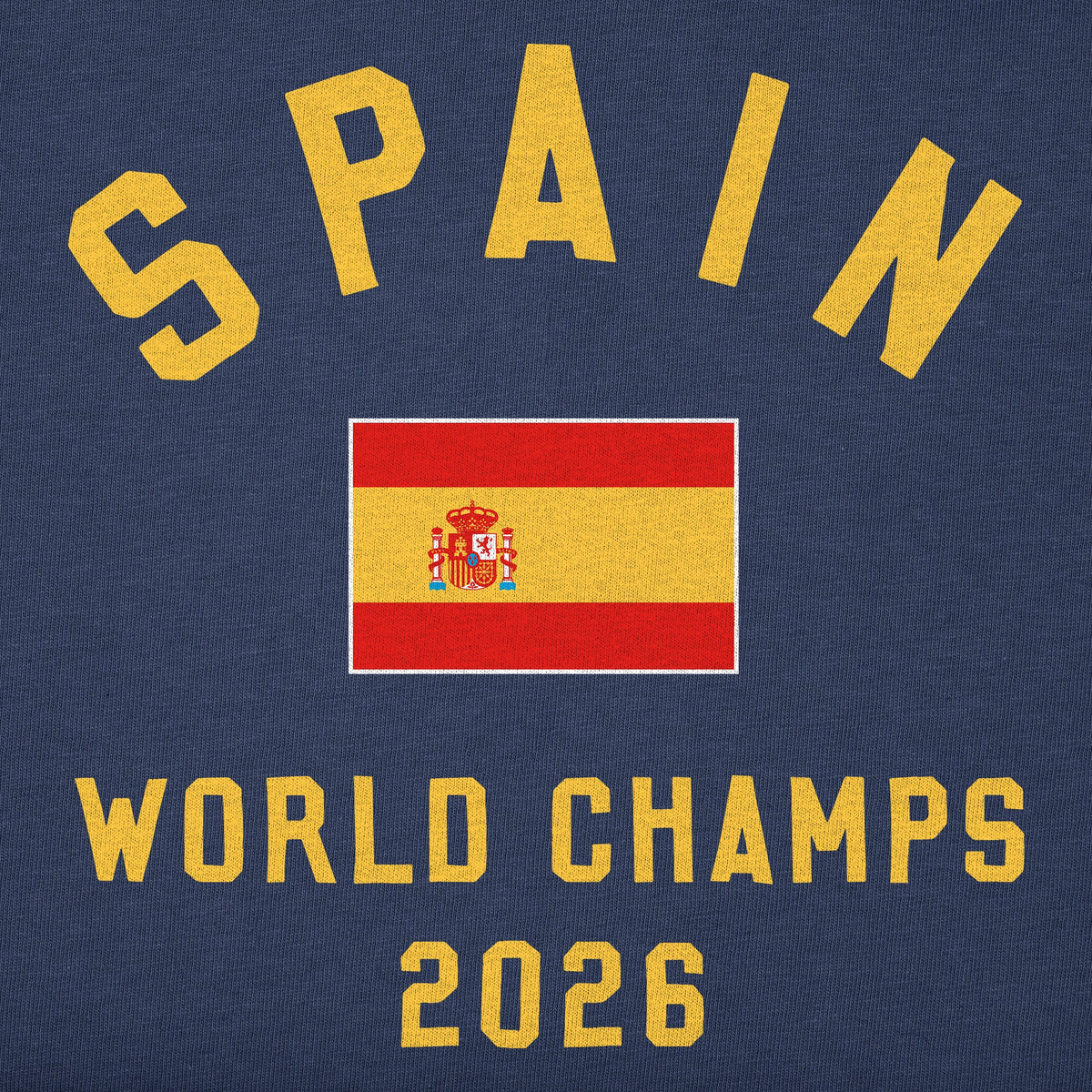 Women's Spain World Champs Short Sleeve Crusher Boxy Tee